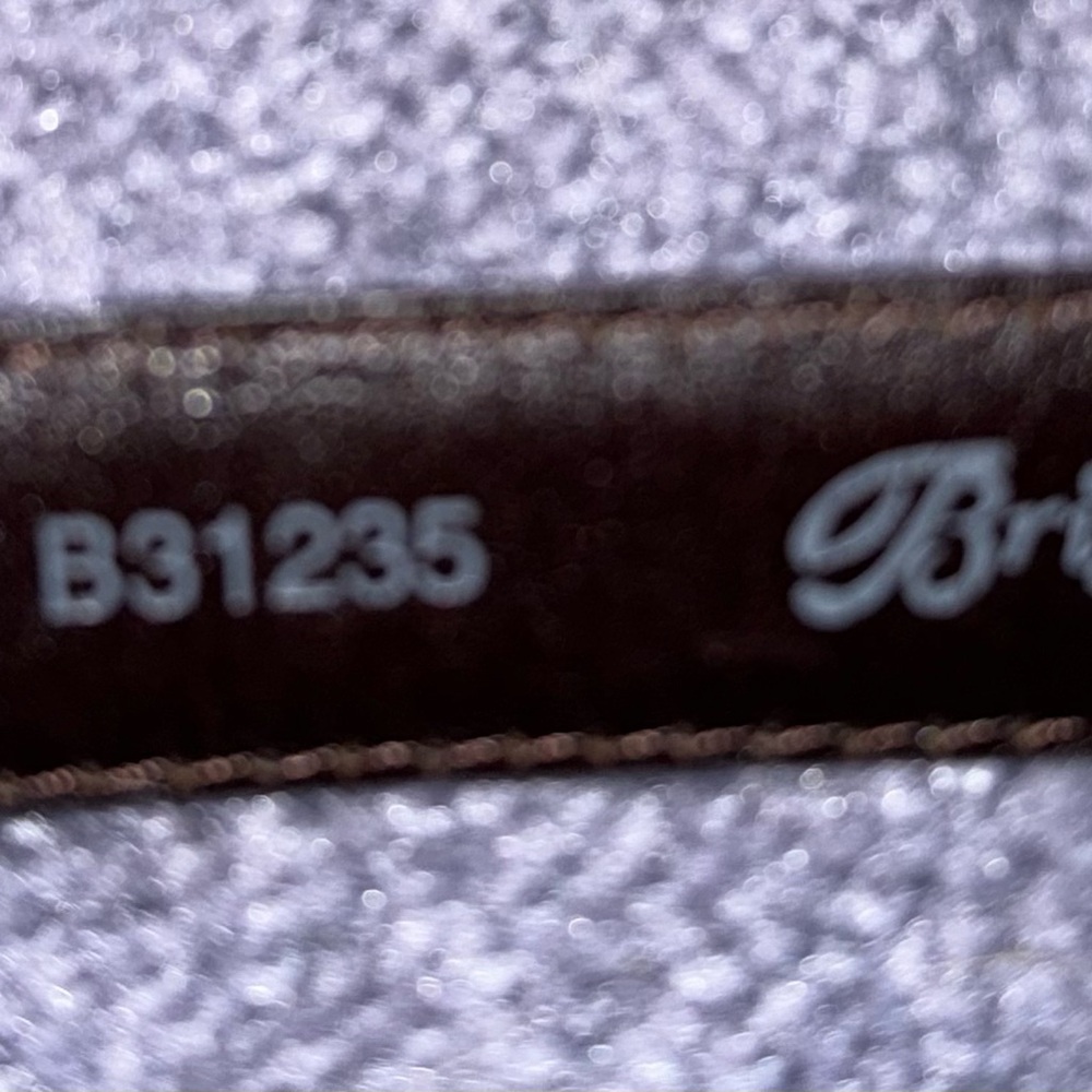 BRIGHTON ROSALIE BELT BROWN - Picture 3 of 3